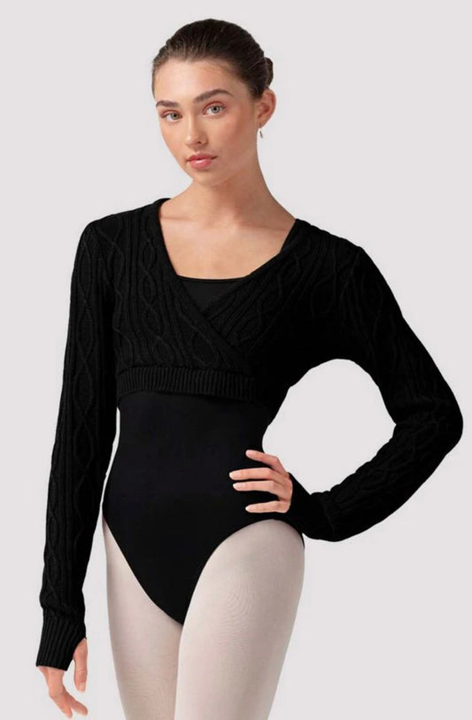 Bloch Atiyah Long Sleeve Wrap Top