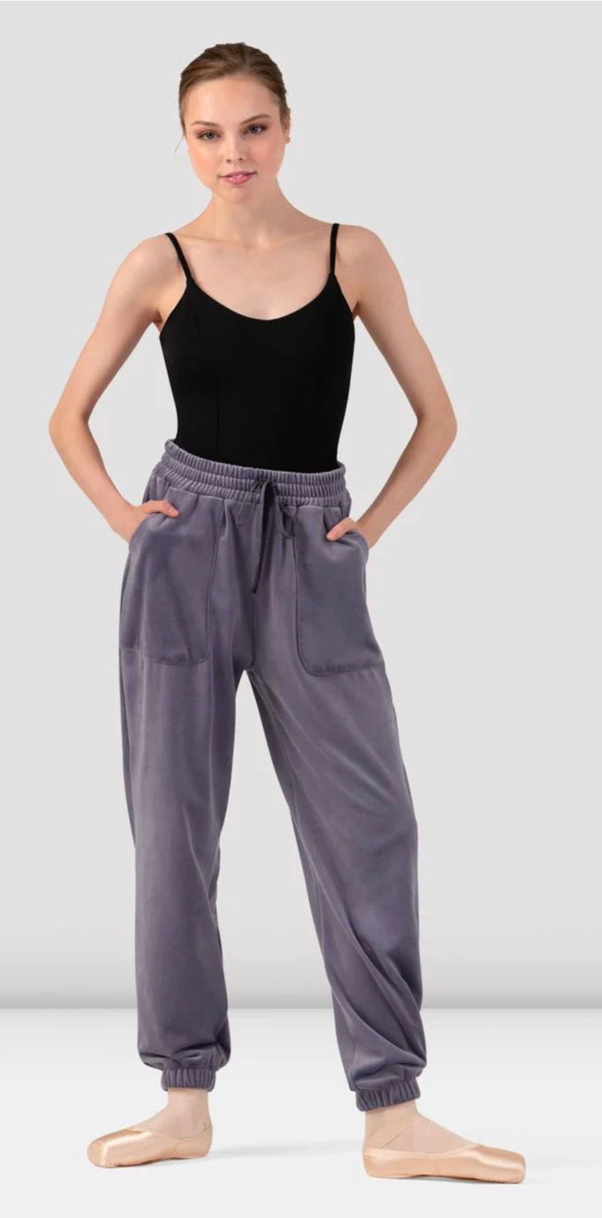 Bloch Ladies Gloria Velvet Sweatpants