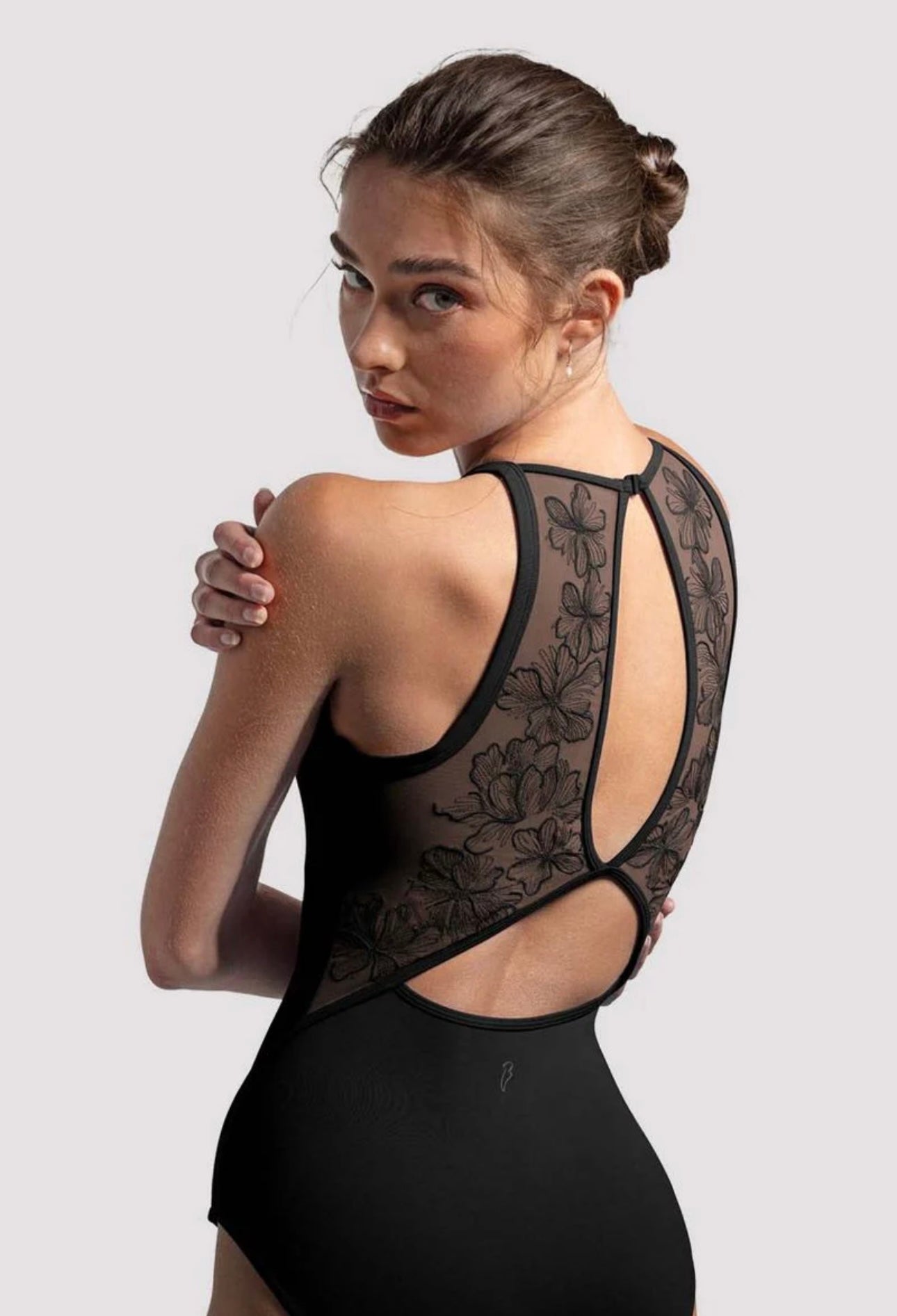 Bloch Iris Floral Halterneck Leotard