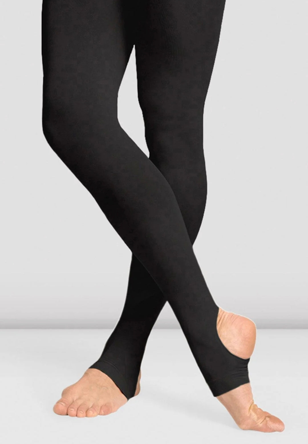 Bloch contoursoft black stirrup tights