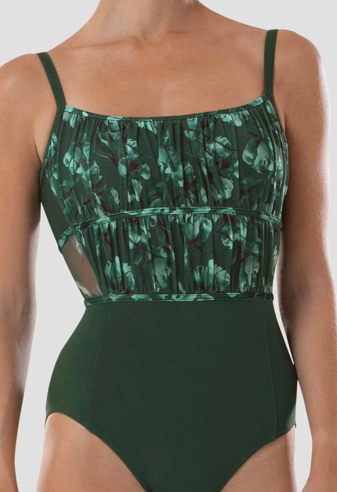 Bloch Ladies Ayla Floral Camisole Leotard