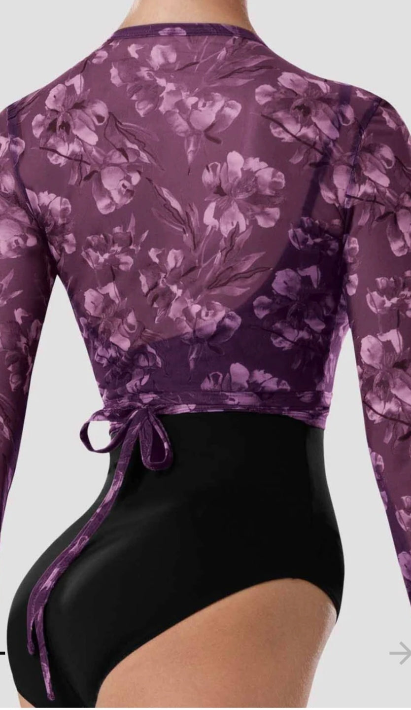 Bloch Ladies Arden Long Sleeve Top