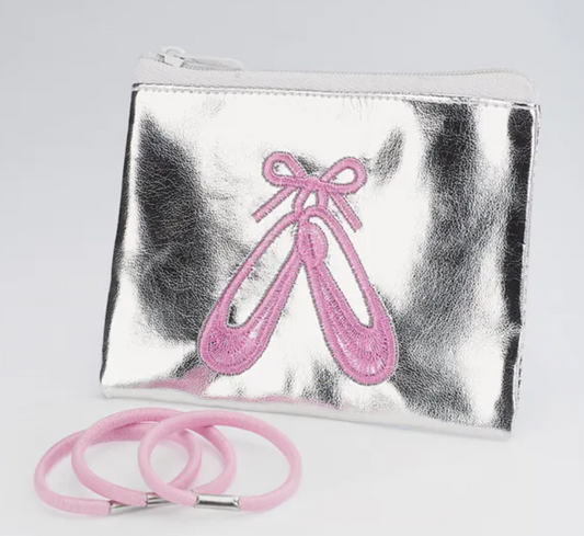 Ballet Shoe Purse with hairbands