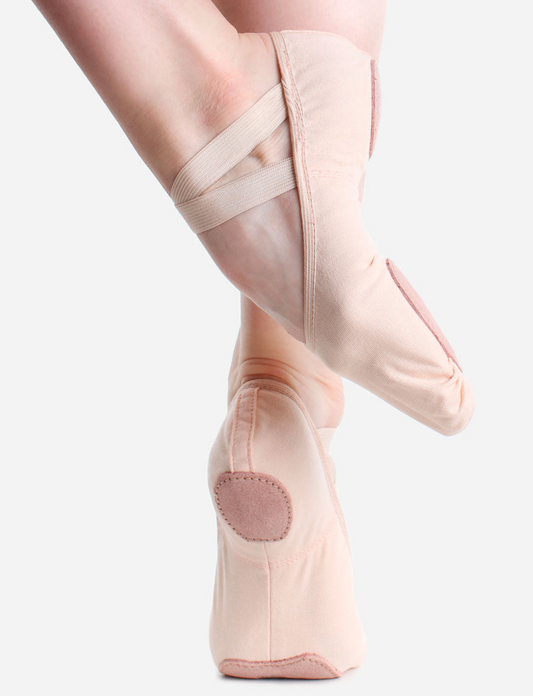 So Danca SD16 split sole stretch canvas ballet shoes.