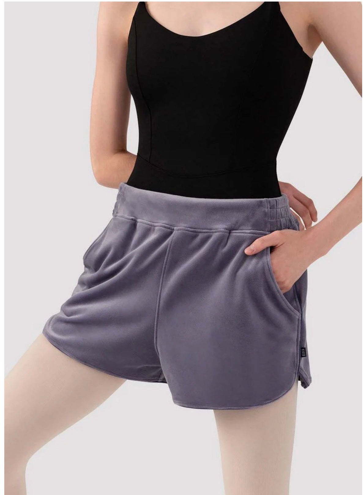 Bloch Ladies Debby Velvet Shorts