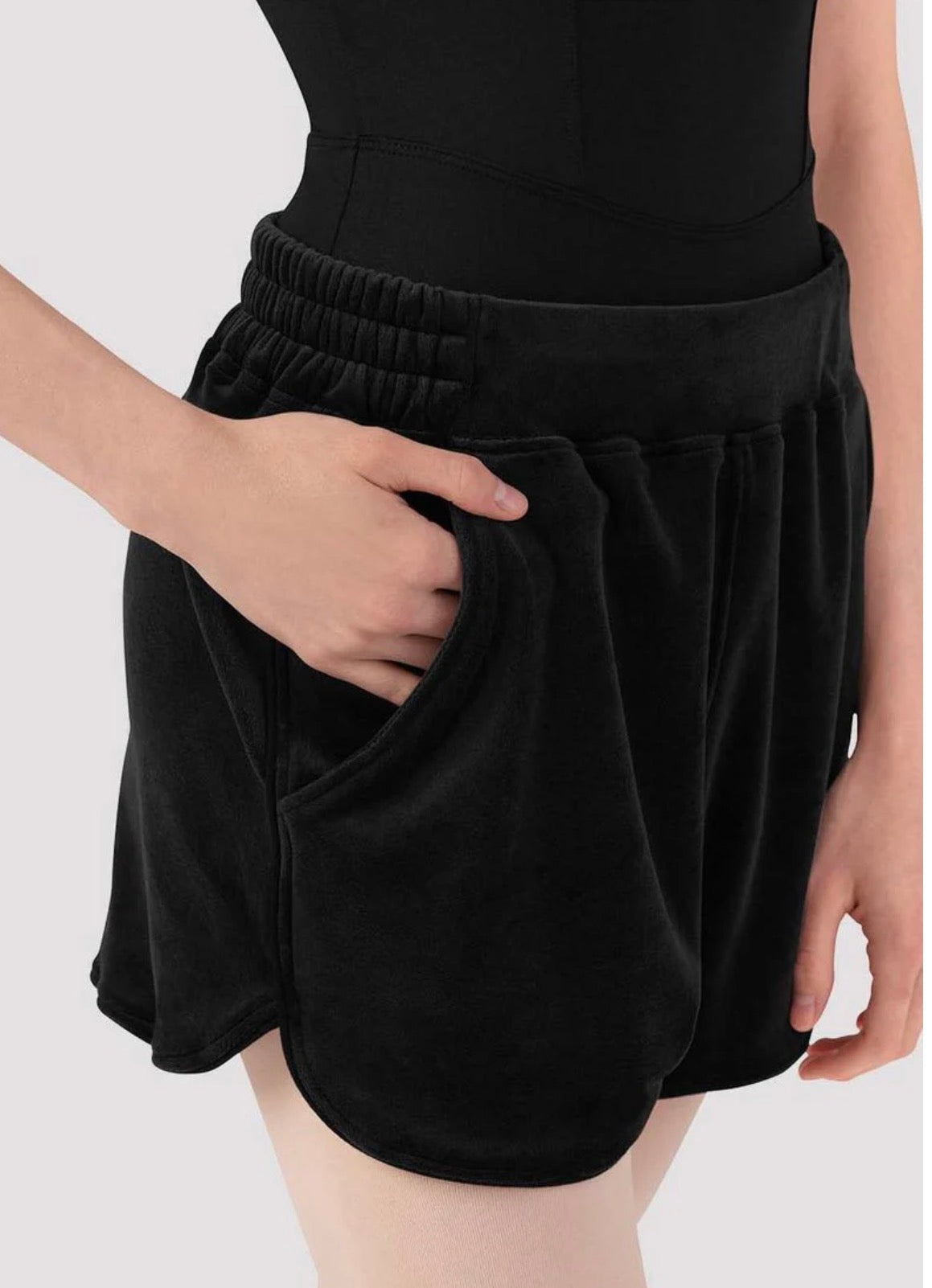 Bloch Ladies Debby Velvet Shorts