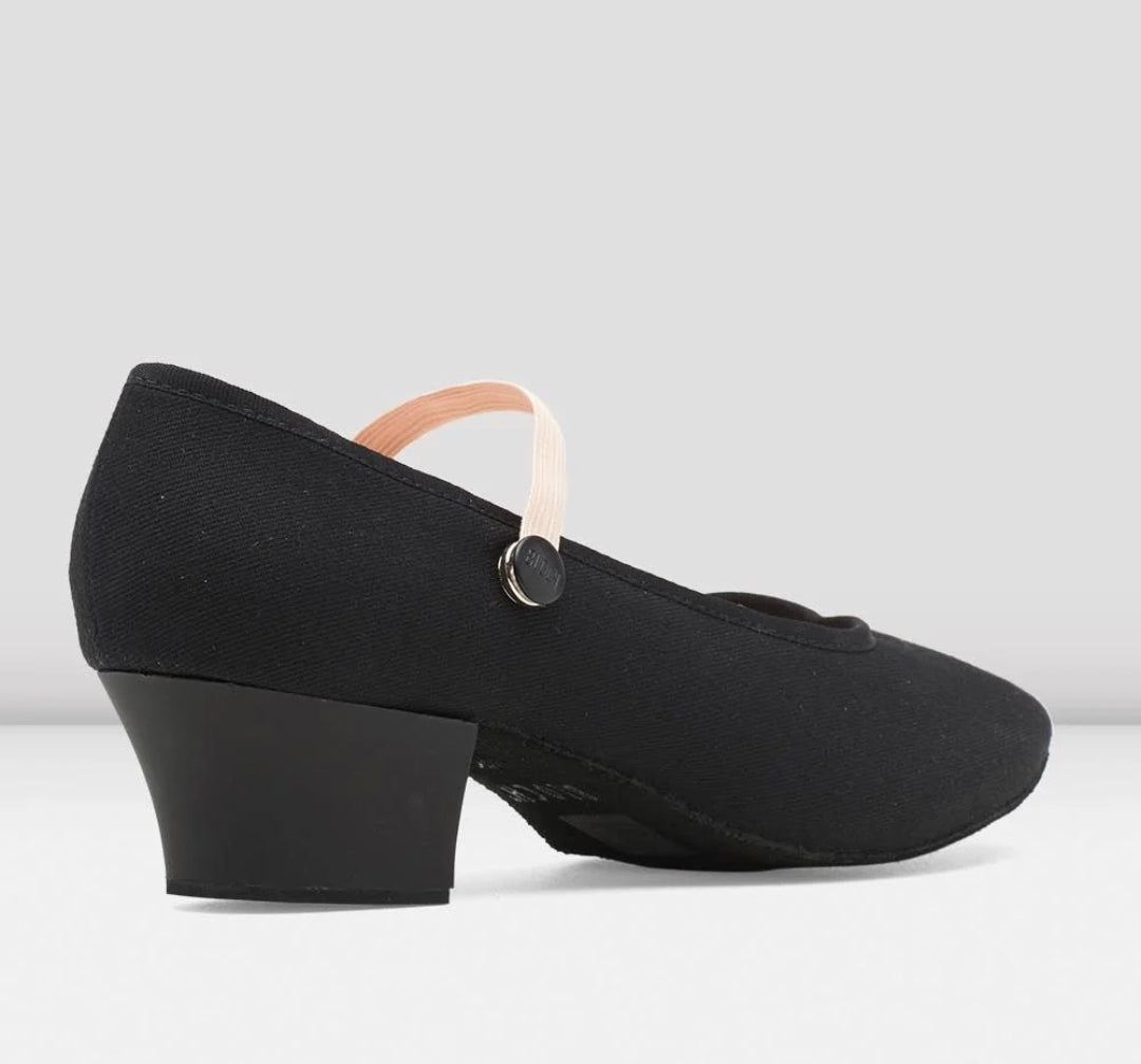 Bloch Tempo Cuban heel character shoes