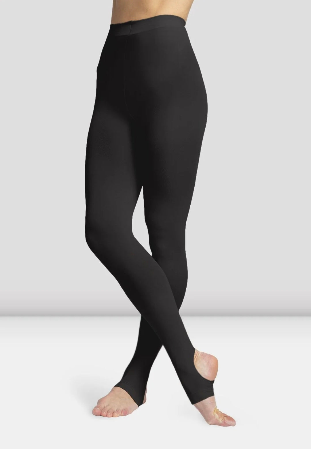 Bloch contoursoft black stirrup tights